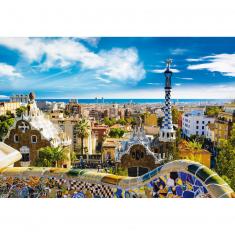 1500 pieces puzzle : Park Güell, Barcelona