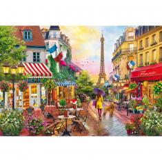 1500 pieces puzzle : Charming Paris