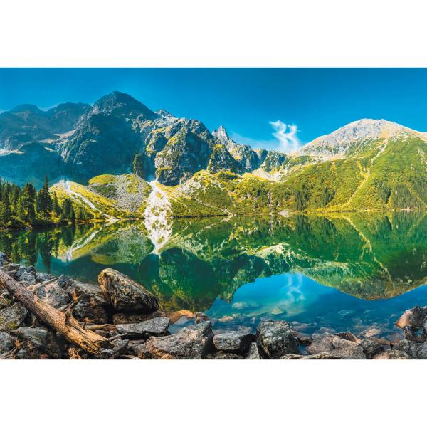 1500 pieces puzzle : Morskie Oko lake, Tatras, Poland - Trefl-26167