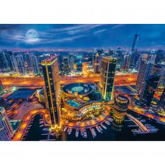 Puzzle 2000 pièces : Lumières de Dubaï
