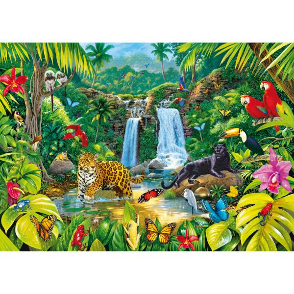 2000 pieces puzzle : Tropical forest - Trefl-27104
