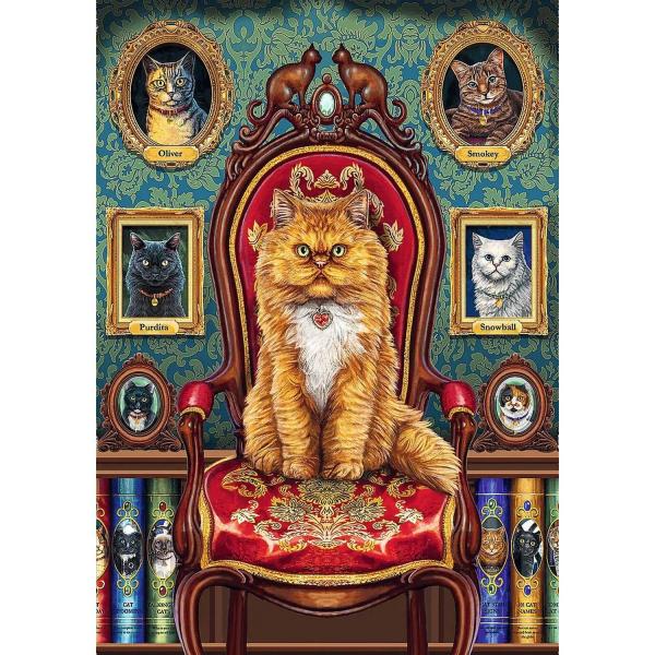  Premium Plus 1000-teiliges Puzzle: Verrückt nach Katzen – Magical Collection - Trefl-10896