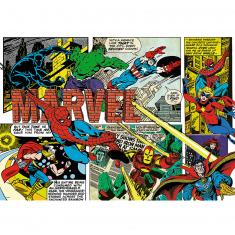 Puzzle 1000 pièces : Disney 100 : Les Avengers Invaincus