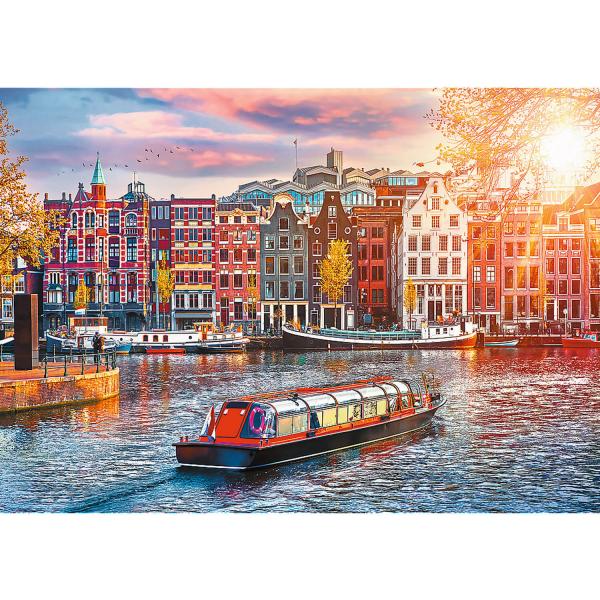 500-teiliges Puzzle: Amsterdam, Niederlande - Trefl-37428
