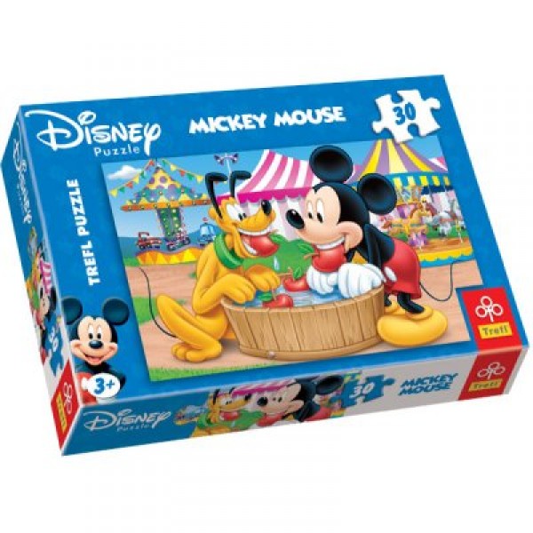 30 pieces puzzle - Mickey and his friends: Fair - Trefl-18125
