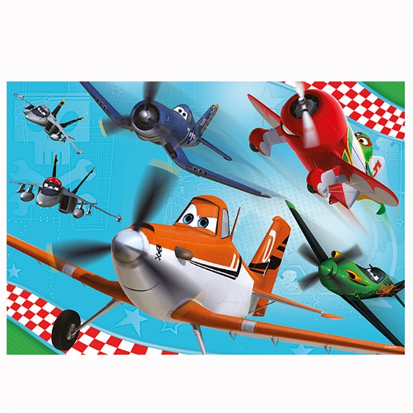 Puzzle 100 pièces : Planes : Les héros en vol - Trefl-16205