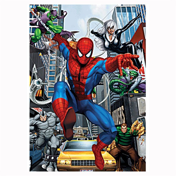 Puzzle 1000 pièces : Spiderman à New York - Trefl-10311