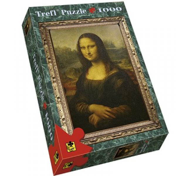 Puzzle 1000 pièces - Mona Lisa / La Joconde - Trefl-10002