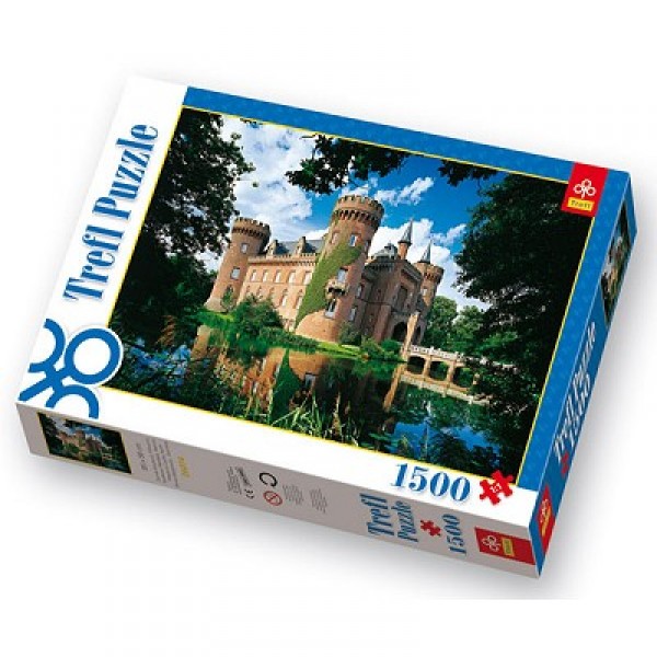Puzzle 1500 pièces - Château Moyland, Allemagne - Trefl-26074