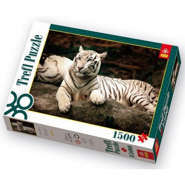 Puzzle 1500 pièces - Tigre du Bengale - Trefl-26075