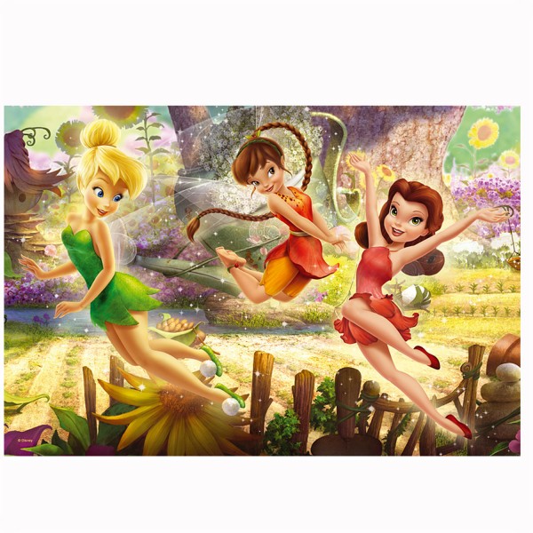 Puzzle 160 pièces : Disney Fairies, La fée clochette et ses amies - Trefl-15202