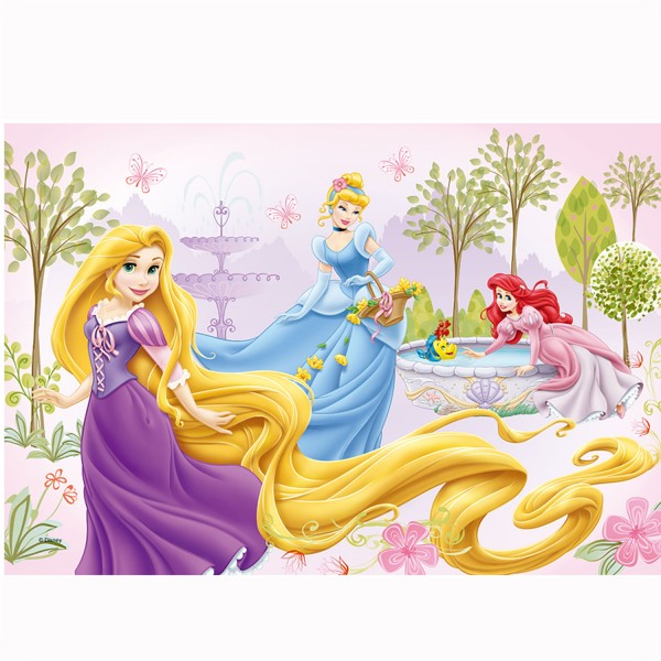 Puzzle 2 x 48 pièces : Color puzzle : Princesses Disney - Trefl-36503