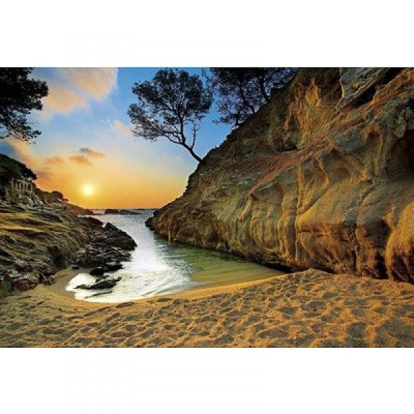 Puzzle 2000 pièces - Coucher de soleil sur la Costa Brava, Espagne - Trefl-27048