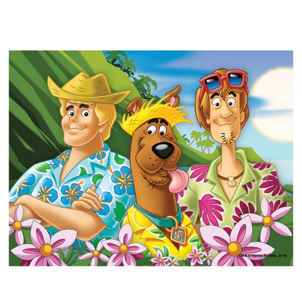 Puzzle 30 pièces Scooby Doo : En vacances - Trefl-18197
