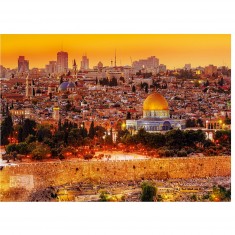 3000 Teile Puzzle: Die Dächer Jerusalems