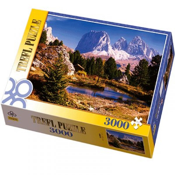 Puzzle 3000 pièces - Les Dolomites - Trefl-33012