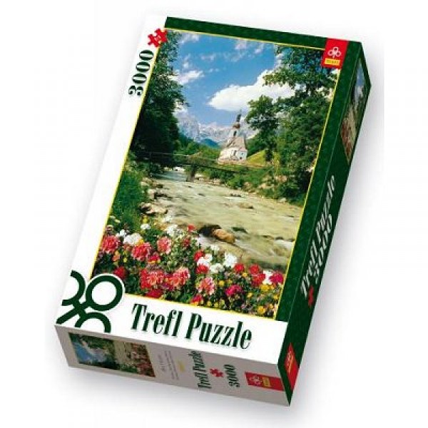 Puzzle 3000 pièces - Ramsau, Allemagne - Trefl-33019
