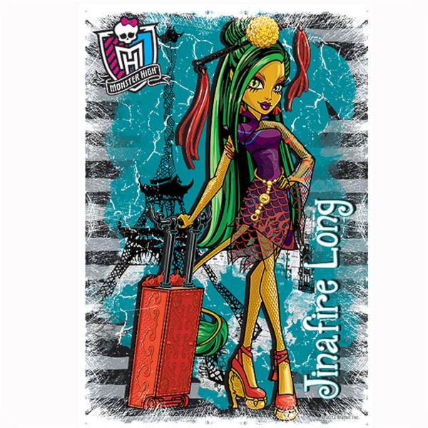 Puzzle 54 pièces Mini : Monster High : Jinafire Long - Trefl-54121-19437