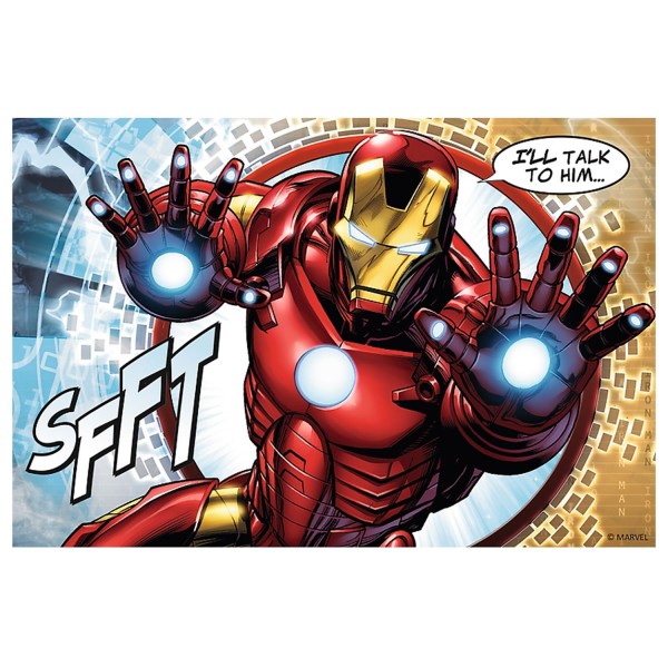 Puzzle 54 pièces Mini Avengers : Iron Man - Trefl-19498