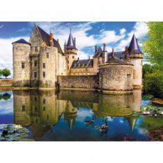 3000 pieces puzzle : Castle in Sully-sur-Loire, France
