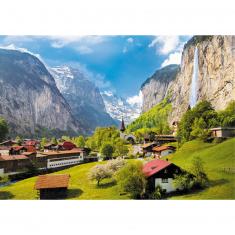 3000 pieces puzzle : Lauterbrunnen, Switzerland