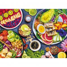 3000 pieces puzzle : Buddha Bowl