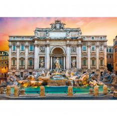 500 piece puzzle : Fontanna di Trevi, Rome