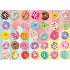 500 piece puzzle : Doughnuts