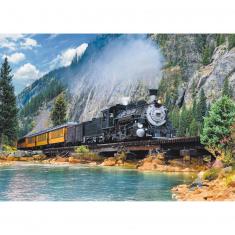 500 piece puzzle : Mountain train