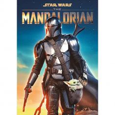 1000 Piece Premium Plus Puzzle: Star Wars - Mandalorian