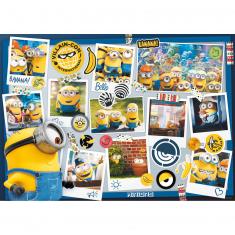 Puzzle 500 pièces : Minions : Collection de folles photos