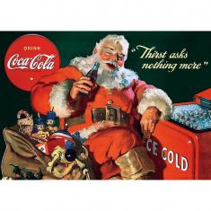  Puzzle 1000 Teile: Geschenke vom Weihnachtsmann / Coca-Cola