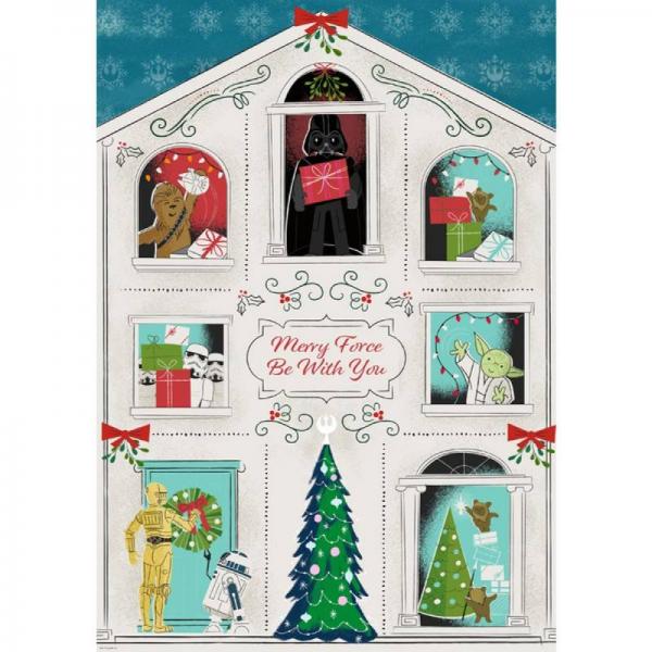 Puzzle 1000 pièces : Star Wars - Que la force soit avec vous ! - Trefl-12087