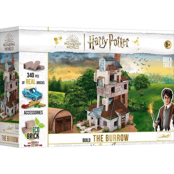 Model -Brick Trick : Harry Potter : The Burrow - Trefl-61599