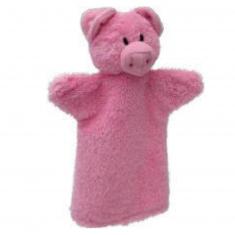 Marionnette Doudou Cochon 26 cm