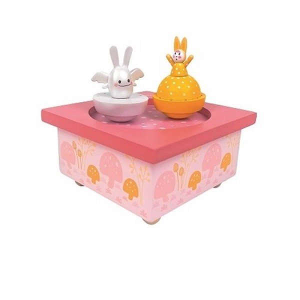 Music box: Dancing Angel Rabbit: Spring - Trousselier-S95007C