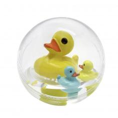 Burbuja de Agua para el Baño: Pato Familia 11 Cm