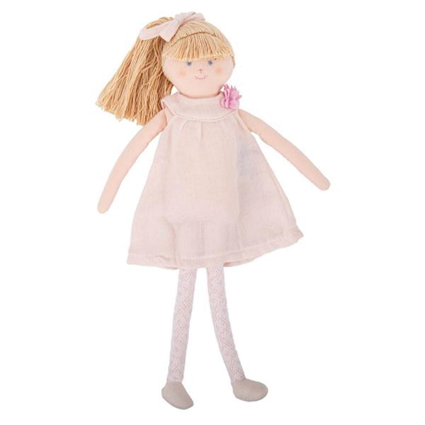 Puppe im Kleid 30 cm – Kinderbett - Trousselier-V101864