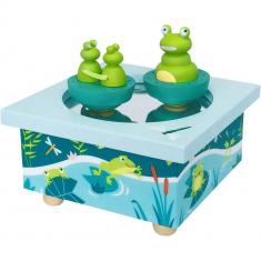 Dancing Frog Music Box	
