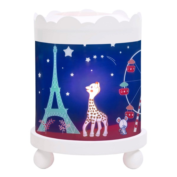 Veilleuse Lanterne magique : Manège Sophie la girafe - Trousselier-43M65W 12V