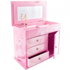 Musical chest of drawers: Pink Ballerina