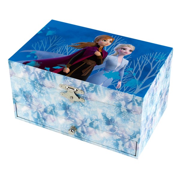 Grande boîte à bijoux musicale La Reine des Neiges 2 (Frozen 2) - Trousselier-S60431