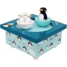 Dancing Penguins Musical Box