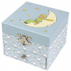 Coffret Musique Cube Phosphorescent - Le Petit Prince et moutons