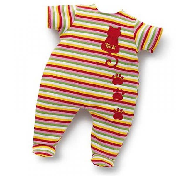 Vêtements pour poupée de 36 cm Baby Trudimia : Survêtement chat  - Trudi-64335