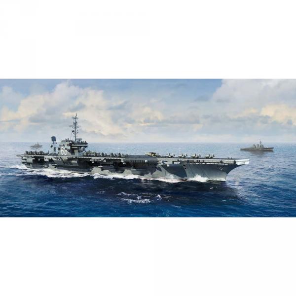 Maquette bateau : USS Kitty Hawk CV-63 - Trumpeter-TR06714