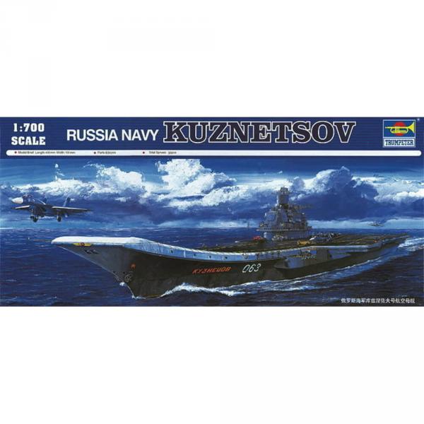 Schiffsmodell: Russische Marine Kuznetsov  - Trumpeter-TR05713
