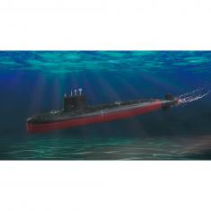 Maqueta de submarino: PLAN Tipo 039G Clase de canción SSG 