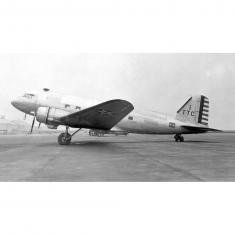 Maqueta de avión: avión de transporte Skytrain C-48C