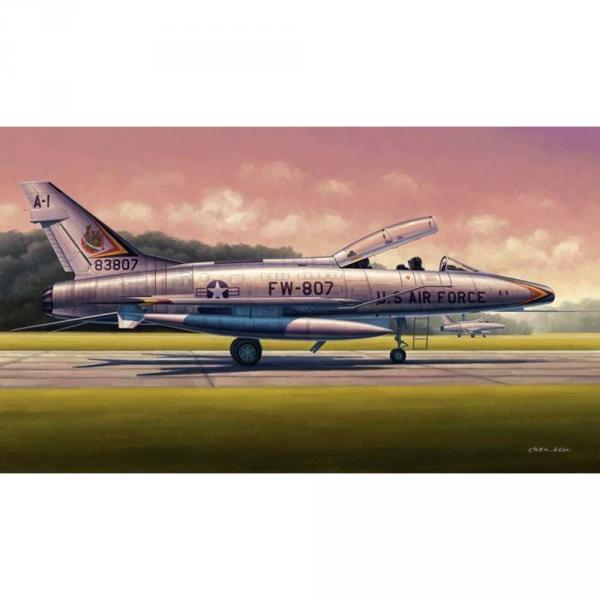 Maquette avion : F-100F Super Sabre - Trumpeter-TR02840